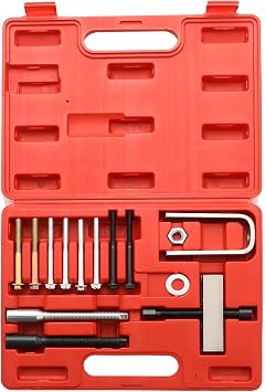 NYXOVA Car Steering Wheel Puller, Automotive Car Steering Wheel Puller Compressor Remover Set, Vehicle Steering Wheel Lock Plate Removal Tool Kit