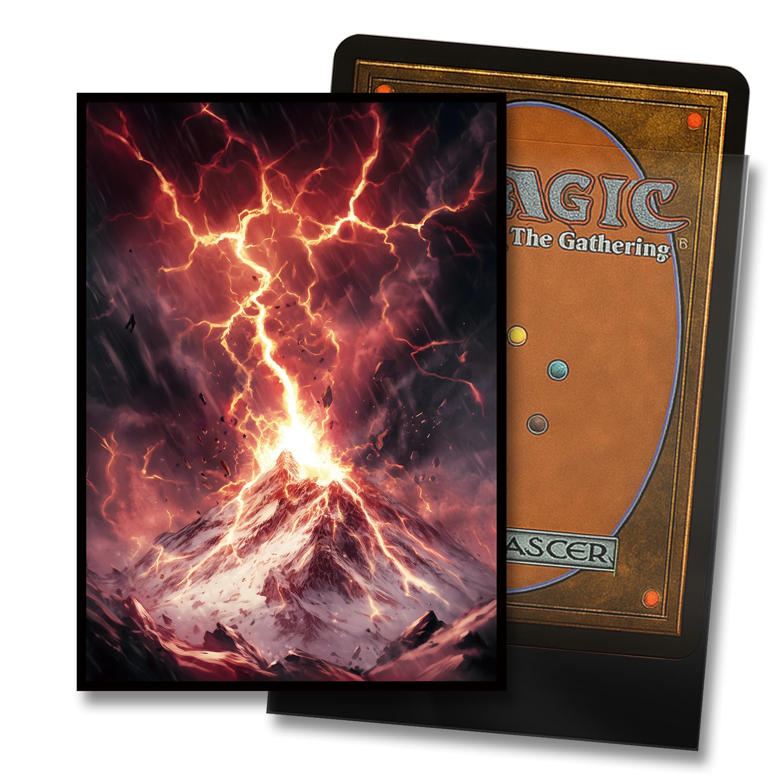 Amazon.com: MTG Card Sleeves - Burst Lightning Bolt