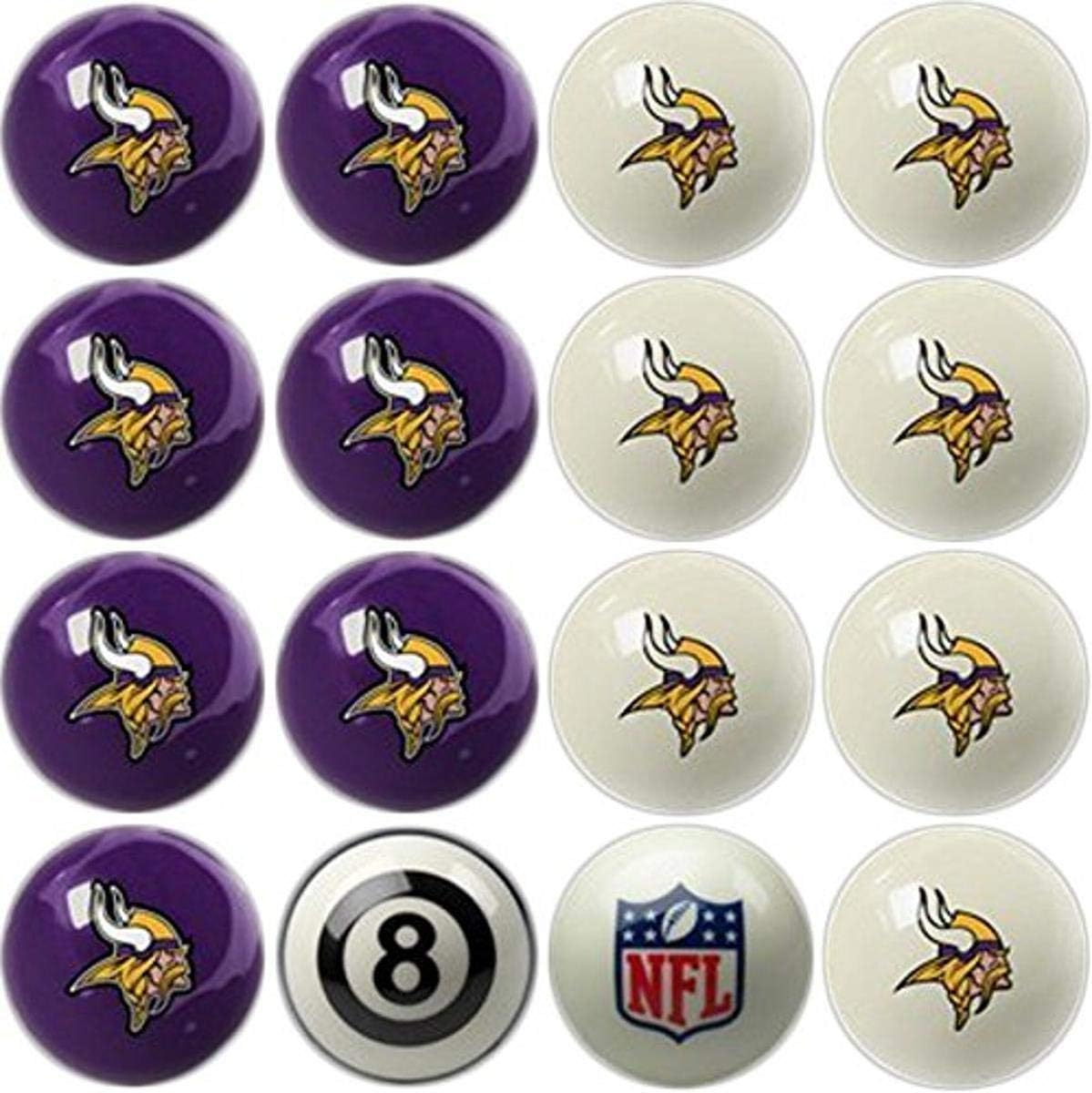 Imperial Officially Licensed NFL Home vs. Away Team Billiard/Pool Balls, Complete 16 Ball Set