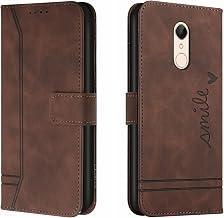 Xiaomi Redmi 5 Plus Case, Flip PU Leather Wallet Case for Xiaomi Redmi 5 Plus, with Card Slots, Brown