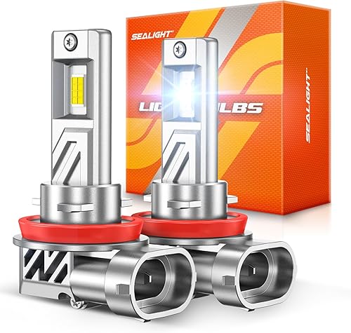 Miniatura 14 de SEALIGHT Bombillas LED antiniebla 9145, 12000 lm, 6500 K, luces antiniebla blancas frías, 24 W 5530 chips CSP 9145/9140/H10, bombillas LED