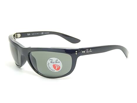 Amazon.com: Ray Ban Balorama RB4089 601/58 Black/ Crystal