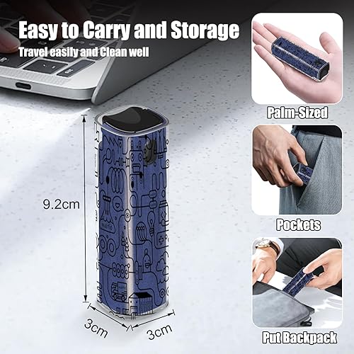 Miniatura 84 de walrfid Spray limpiador de pantalla de automóvil, kit de cepillo de limpieza electrónico para pantalla táctil para TV, laptop, iPad, iPhone, Crema