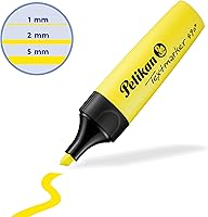 Vista 4 de Pelikan 490 814089 - Resaltadores fluorescentes, 10 unidades, color amarillo fluorescente