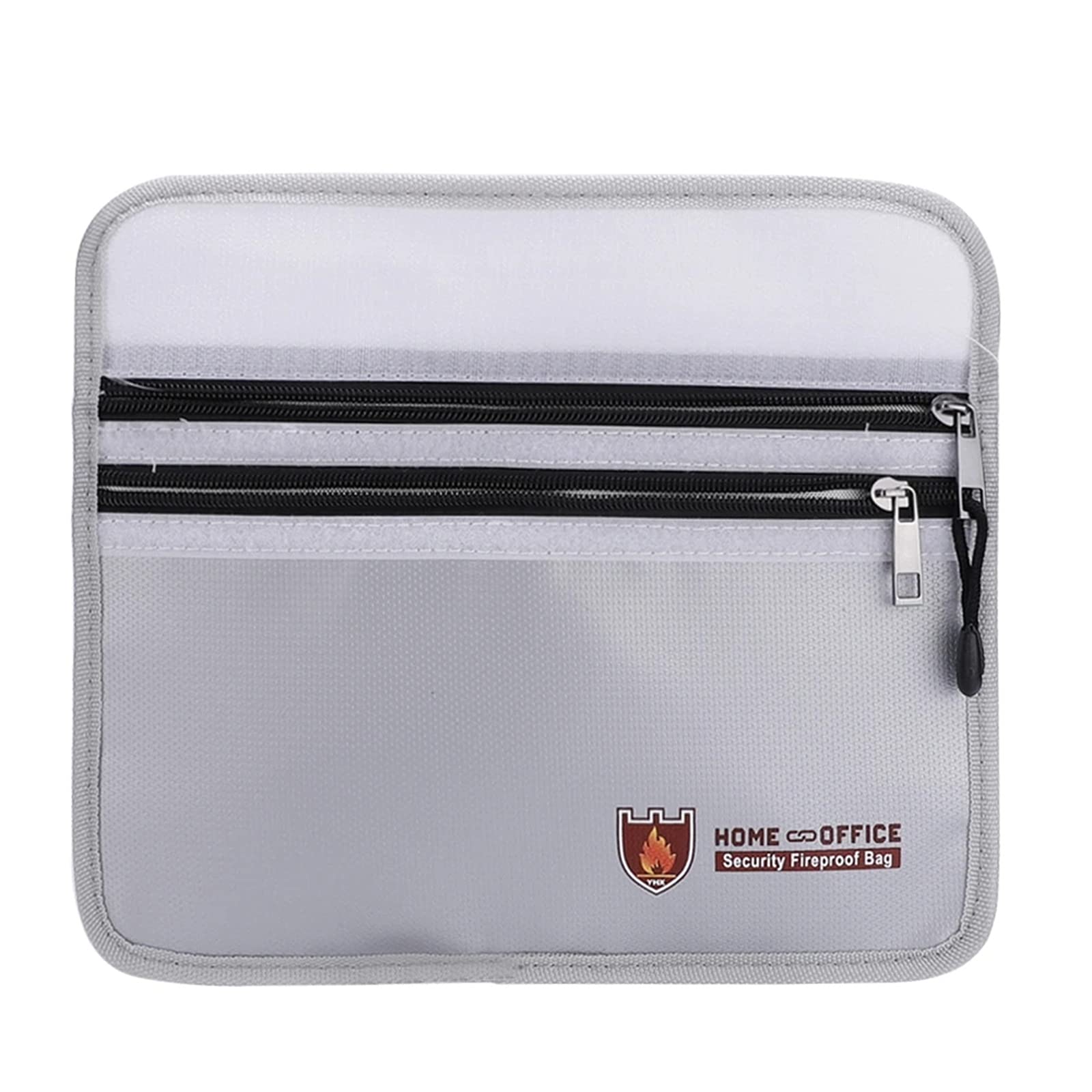 Fireproof Document Box Cash Valuables File Organizer Firproof Bag Fire Resistant Storage Holder for Passports, Legal Files and Valuables