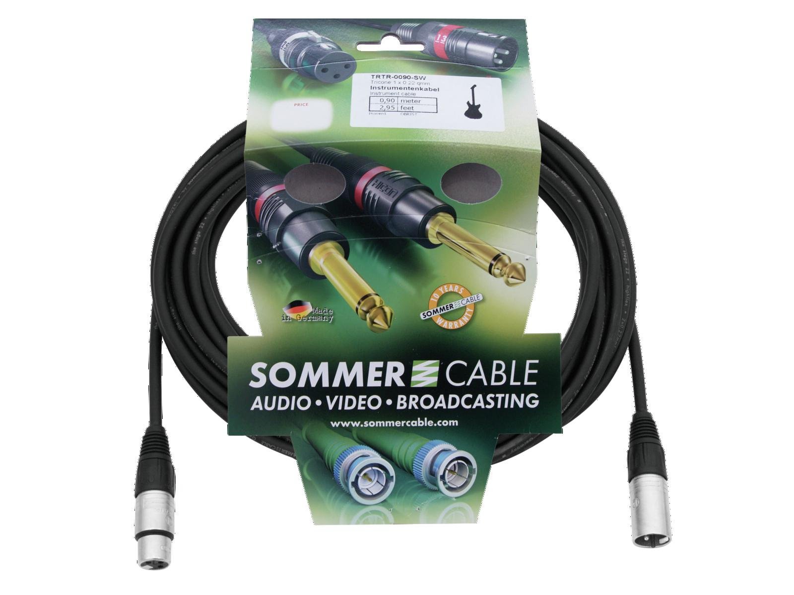 SOMMER 30227560 Stage 22 Highflex XLR 20m mit Neutrik Steckern Kabel