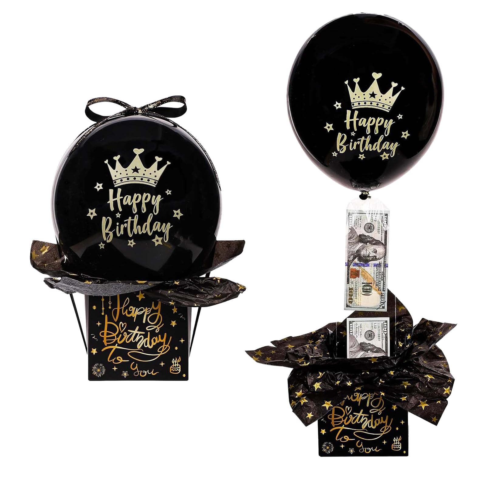 Money Balloon Surprise, Money Balloon, Money Balloon Kit, Money Box, Suitable For Giving Women And Men'S Best Friends Birthdays, Various Holiday Decoration Props