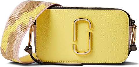 Женская сумка Marc Jacobs The Color-Block Snapshot, цвет: Жёлтый
