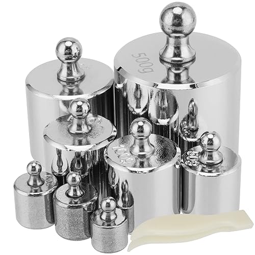 Miniatura 5 de MANCHAP Juego de 8 pesas de calibración de 3.53 onzas, juego de pesas de escala de gramos, 0.35 oz, 0.71 oz, 1.76 oz, 3.53 oz, 7.05 oz, 17.64 oz,