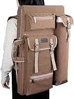 Vista 62 de TRANSON Art Portfolio Case Artist Mochila Bolsa de lona grande 26" x 19.5