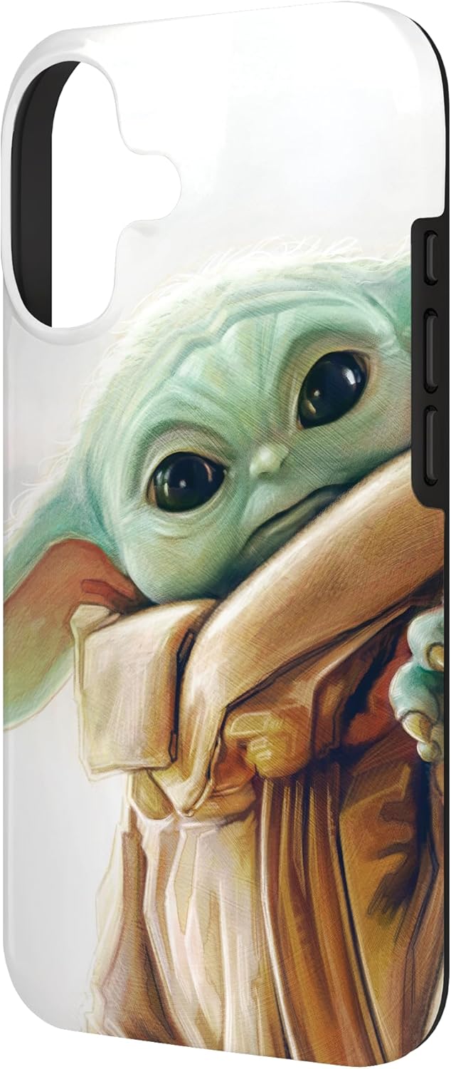 Star Wars The Mandalorian Grogu White Case for iPhone 17