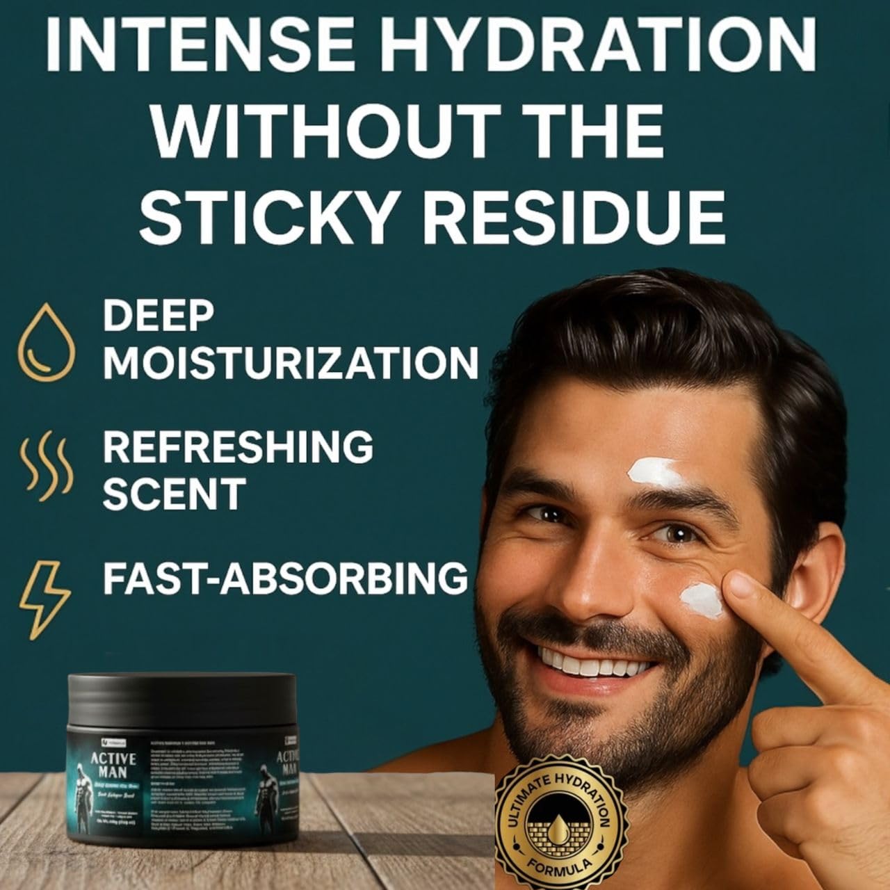 Body Butter for Men, Cologne Scented, Shea & Cocoa Butter Moisturizer | Hydrating Body Butter,Fast Absorbing Moisturizer with Cocoa & Shea butter, Cologne Scented Cream
