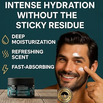 Body Butter for Men, Cologne Scented, Shea & Cocoa Butter Moisturizer | Hydrating Body Butter,Fast Absorbing Moisturizer with Cocoa & Shea butter, Cologne Scented Cream