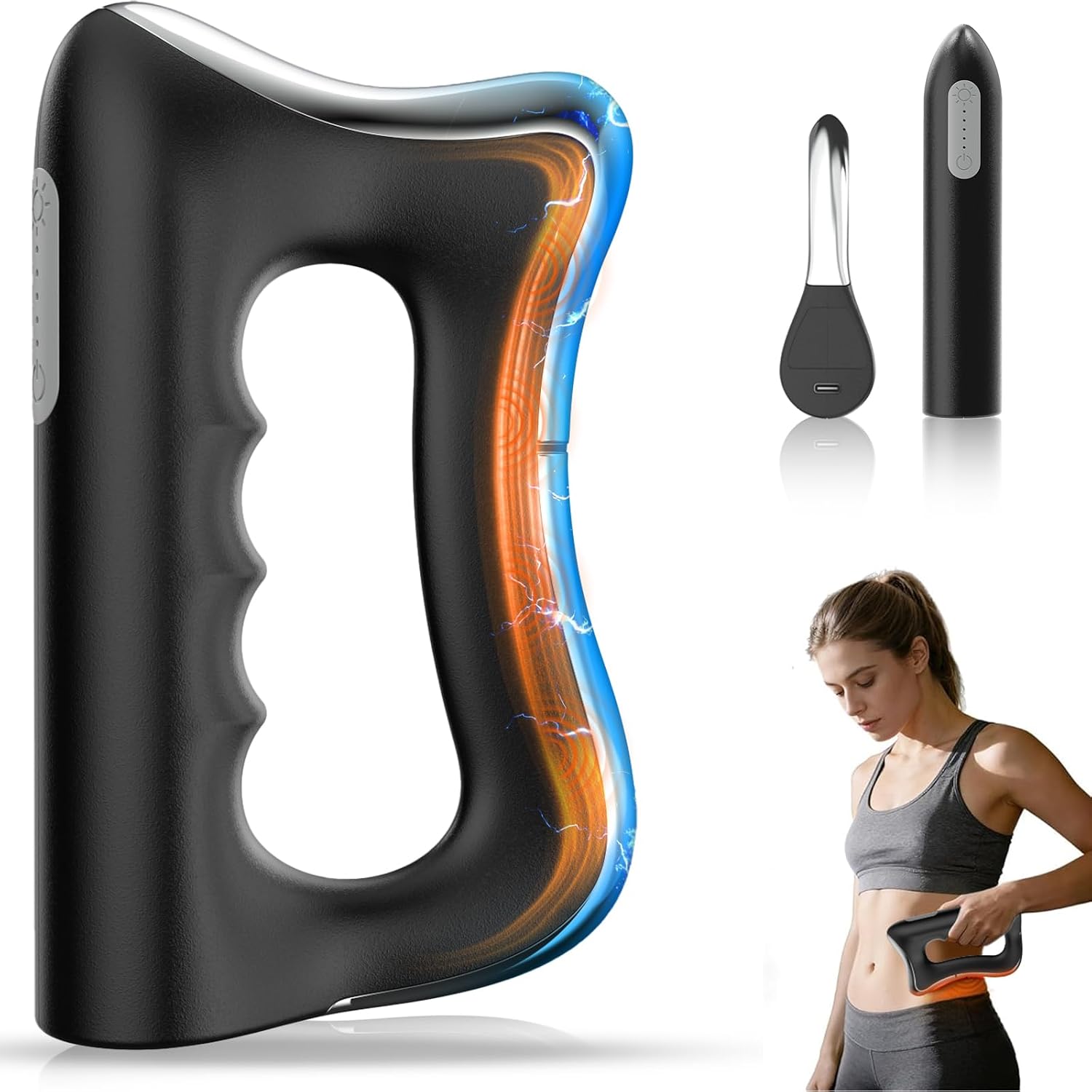 3-in-1 Electric Fascia Massage Tool for Muscle Relief
