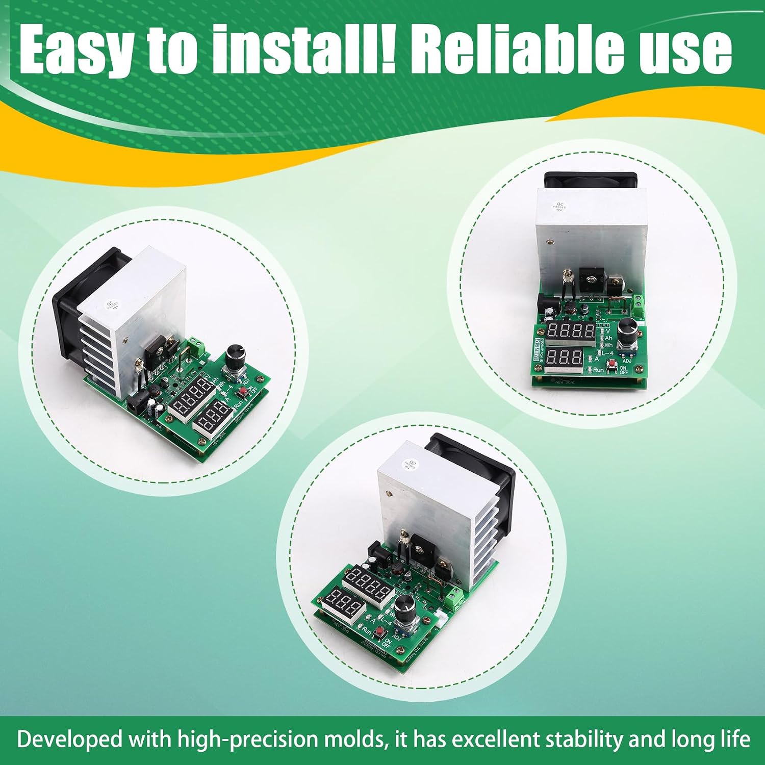 110W Electronic Load Tester 110W Battery Load Tester for Testing Battery Capacity, Voltage and Current Range