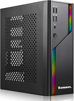 D32R Mini ITX Case ARGB Small Form Factor SFF Mini-Tower HTPC 0.8mm SPCC