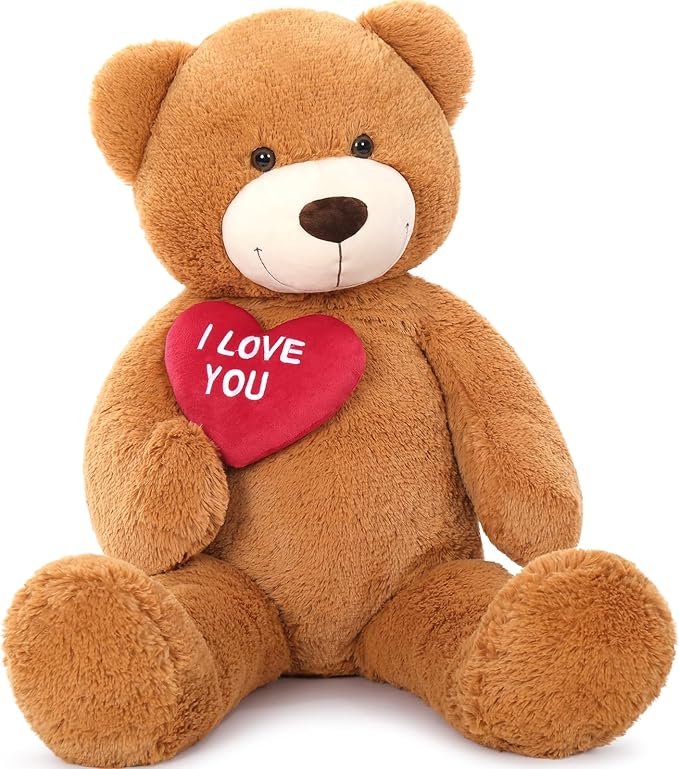 MaoGoLan Oso de Peluche Grande con Corazón Rojo, 91 cm miniatura 6