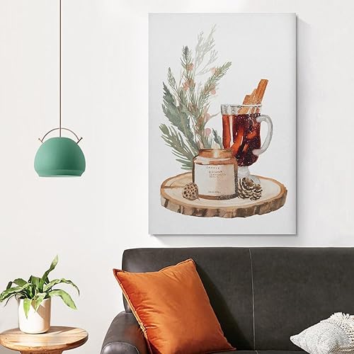 Miniatura 4 de LivasH CHRISTMAS PRINT, Weihnachten Wandkunst, Festlicher Druck, Winter Dekor, Xmas Decor Poster Picture Print Canvas Wall Art for Home Bedroom Wall