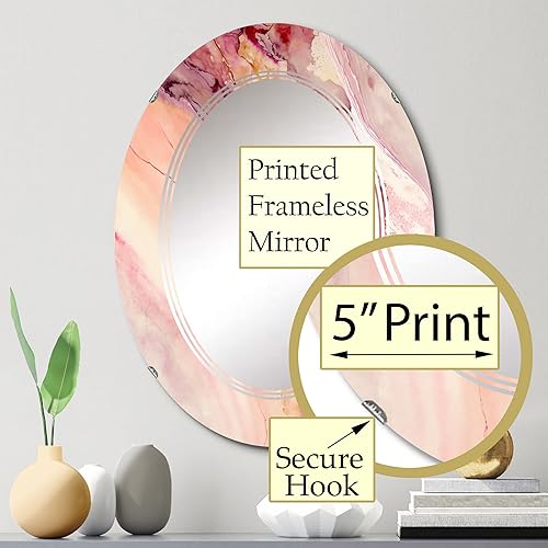 Vista 11 de Encounters at Redend Point I- Vanity Mirror, Bathroom Mirrors, Wall Mirrors for Living Room, Bedroom - Round Mirror - Large 24'x24', 32'x32