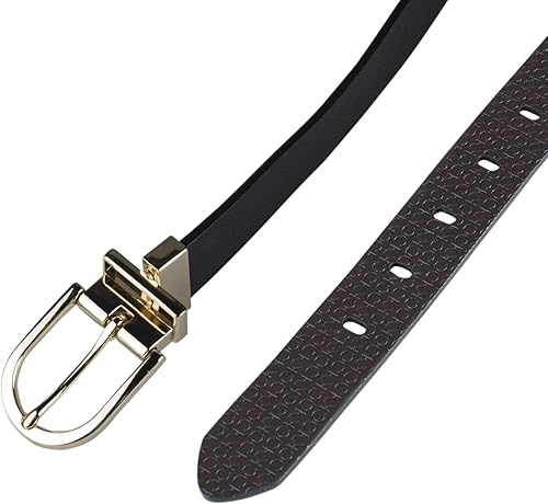 Miniatura 4 de Calvin Klein Vestido reversible dos en uno para mujer, cinturones casuales para jeans, pantalones y vestidos