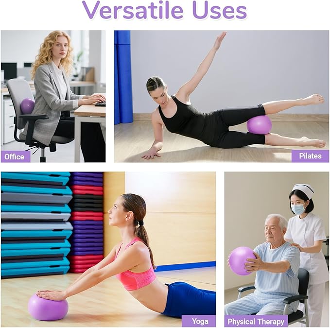 Set de Anillo y Bola de Pilates con Bandas de Resistencia TOPZGLEEY miniatura 6