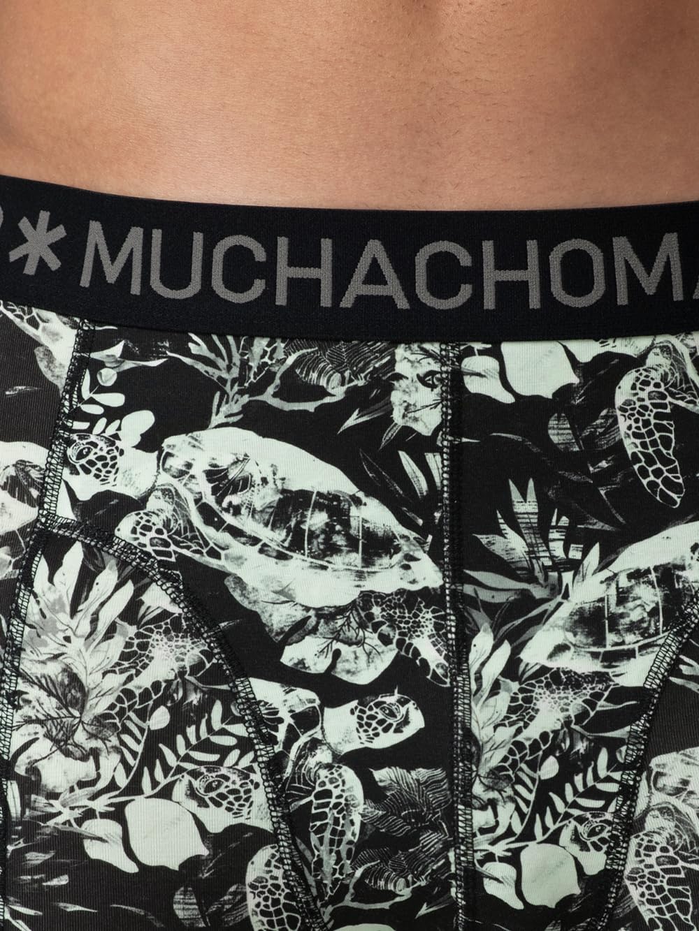 Muchachomalo Uomo Boxer 3-Pack, Fantasia, Cotone, Fascia Elastica