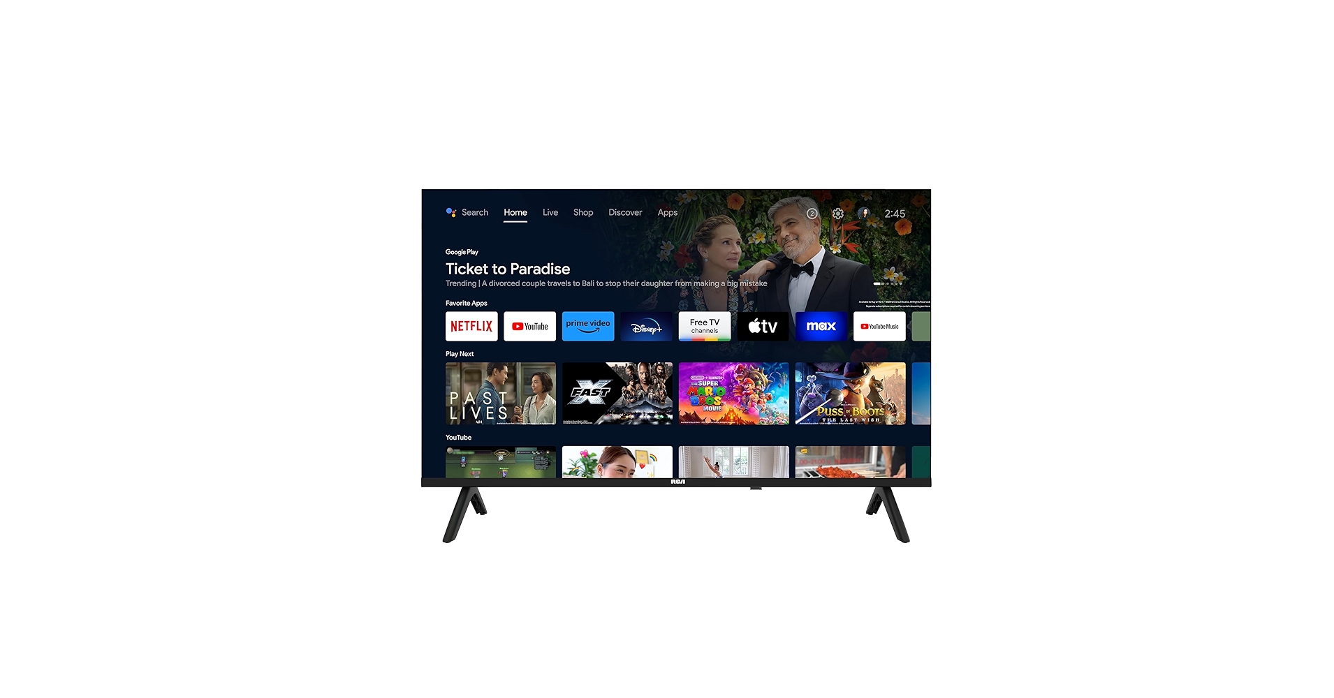 テレビ TV RCA-32D1 Tunerless TV, 32 inchi FHD Amazon | RCA チューナーレステレビ 32V型 FHD 地上波が映らない