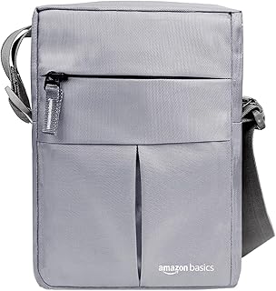 amazon basics Sling Bag/Crossbody Bag with Adjustable Strap for Daily and Travel Use, Durable, Water-Resistant, Travel-Fri Price In India