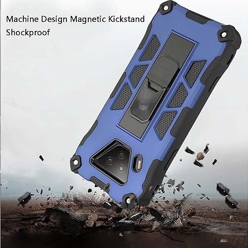 Miniatura 4 de Compatible con Kyocera DuraForce Ultra 5G UW - Funda magnética con función atril para teléfono modelo E7110 (Verizon), funda rígida protectora