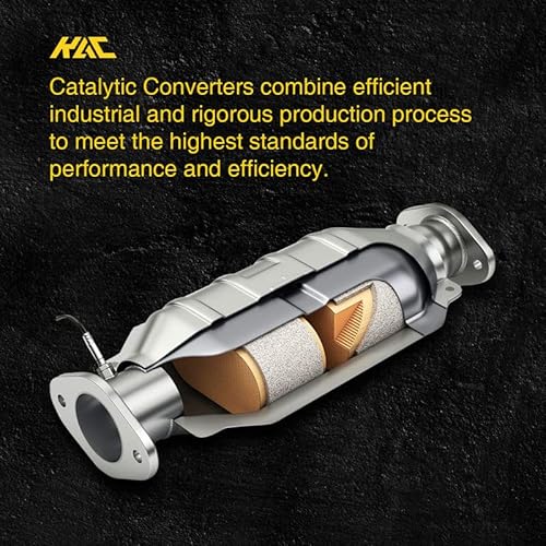 Kax Catalytic Converter, Stainless Steeland Ceramic Material, Manifold Catalytic Convert Exhaust System 16385,0991654,642277,40583, 750028,58225,674593 #TOP5