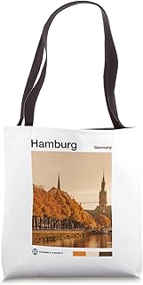 Hamburg Travel Art - Hamburg Souvenir Germany - German Tote Bag
