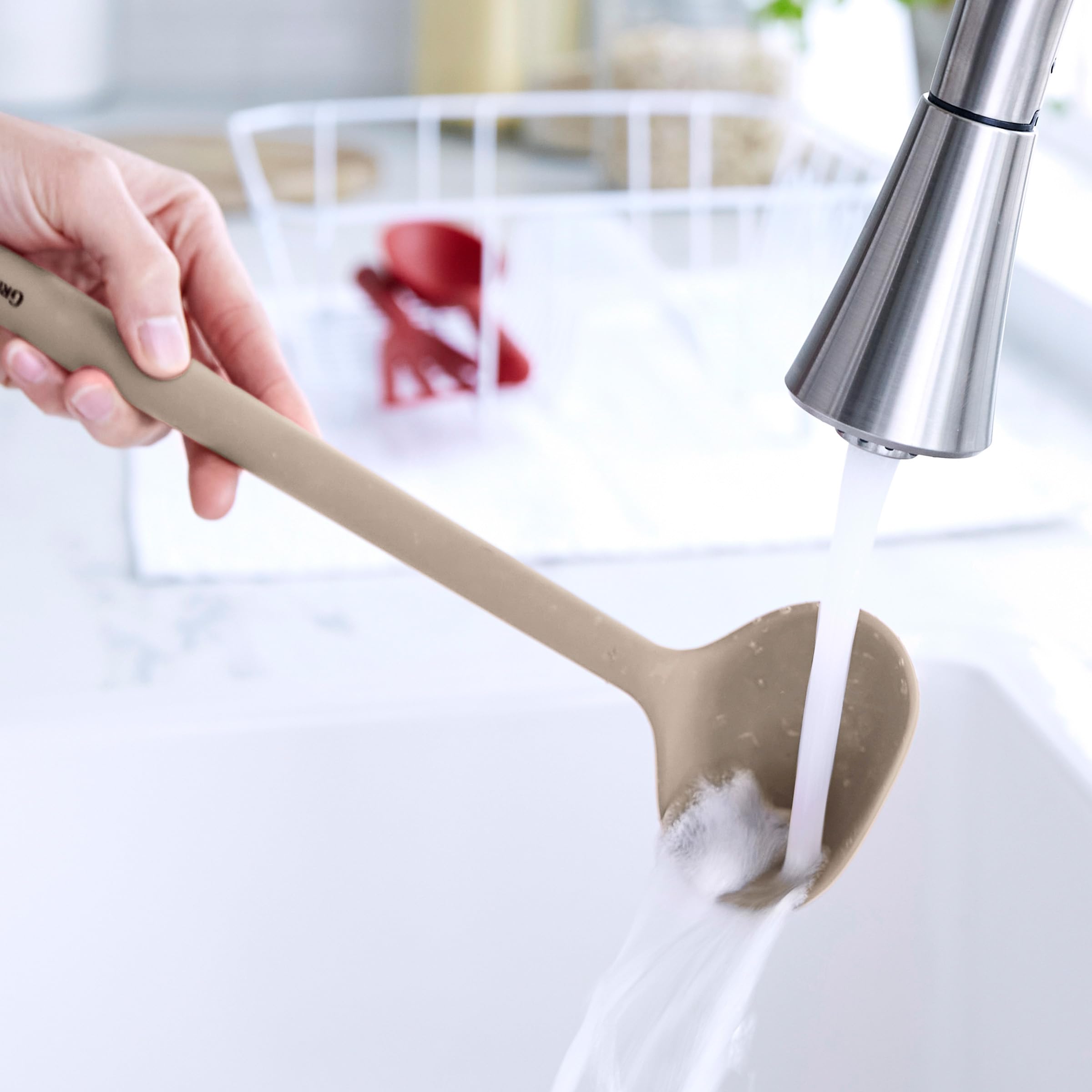 GreenPan Louche en silicone Platinum Taupe