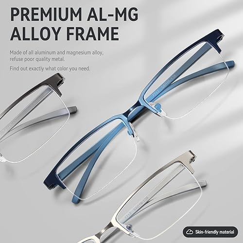 Miniatura 3 de Gaoye 1 paquete de anteojos de lectura para hombres y mujeres, lectores con bloqueo de luz azul, antirreflejos UV, anteojos con aumento para