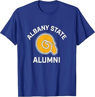 Albany State University Golden Rams Arched Alumni T-Shirt