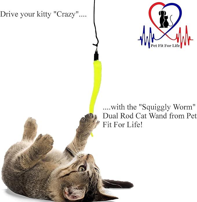 Juguete Varita para Gatos Pet Fit For Life 5 Piezas miniatura 4