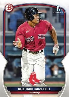 2023 Bowman Draft Baseball #BD-125 Kristian Campbell Pre-Rookie Card - 1st Bowman