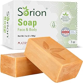 Sorion Jabón para cara y cuerpo – Barra de ja...