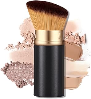 Brocha de maquillaje retráctil Kabuki - Cepil...