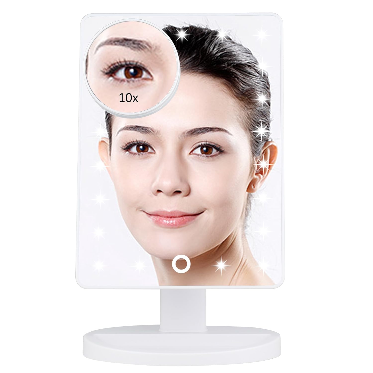 LED Lighted Vanity/makeup Desktop Mirror