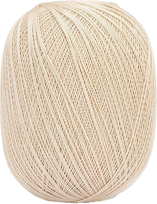 Aunt Lydia Crochet Cotton Jumbo Natural 1 Pack of Crochet - Cotton - Size 10-2730 Yards - Knitting/Crochet by Aunt Lydia's - Used condition - US$14.90