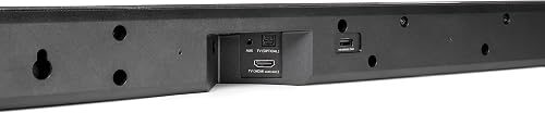 Polk Audio Signa S4 True Dolby Atmos Soundbar with Wireless Subwoofer, 3.1.2 Soundbar System, HDMI eARC, Bluetooth, AUX, Optical Input, Black - 8