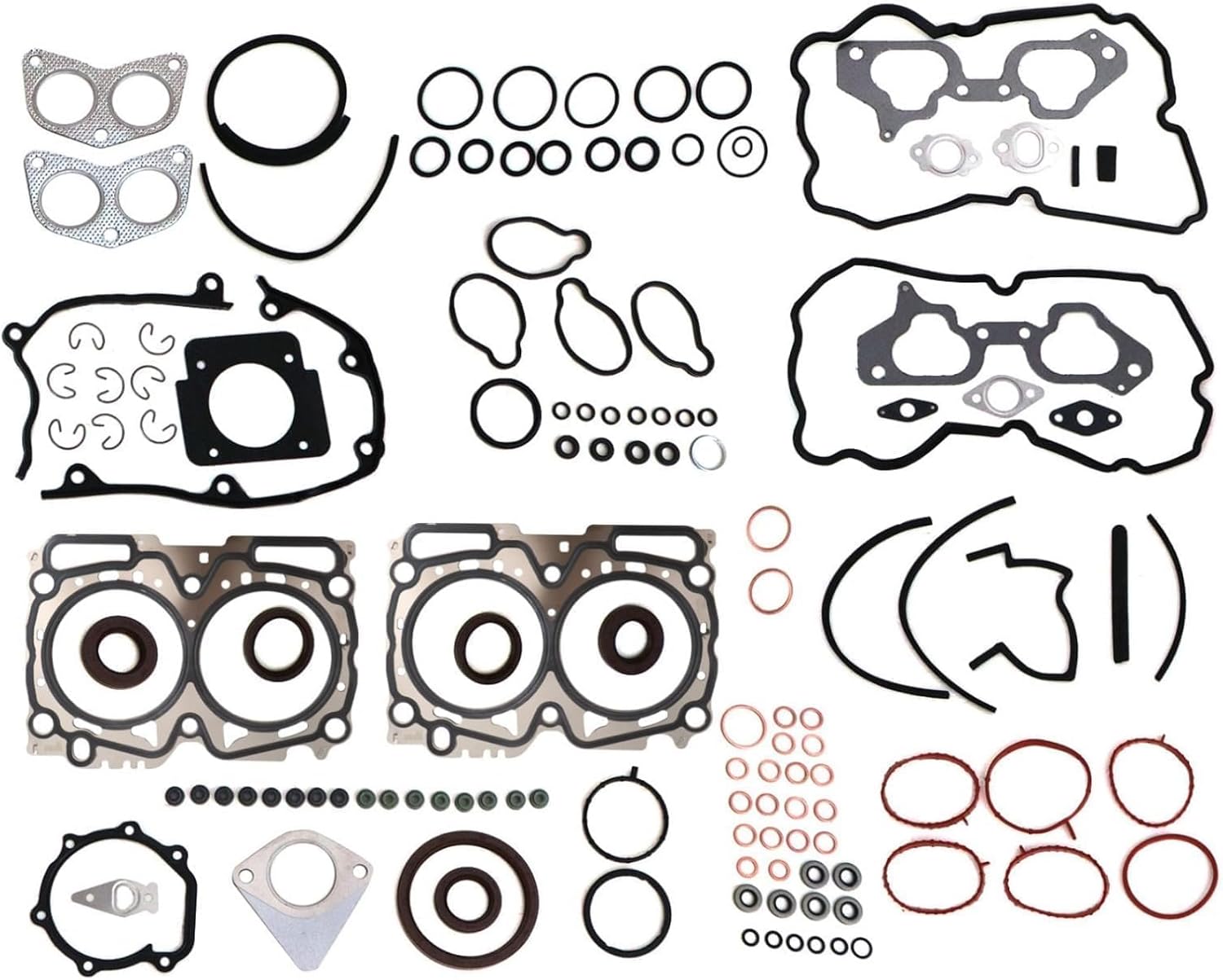FZJDSD Engine Head Gasket Kit Compatible with Subaru Impreza WRX STI 2.5L 2008-2018 Replace 1EJ257 10105AC180 10105AB200 10105AB2009X