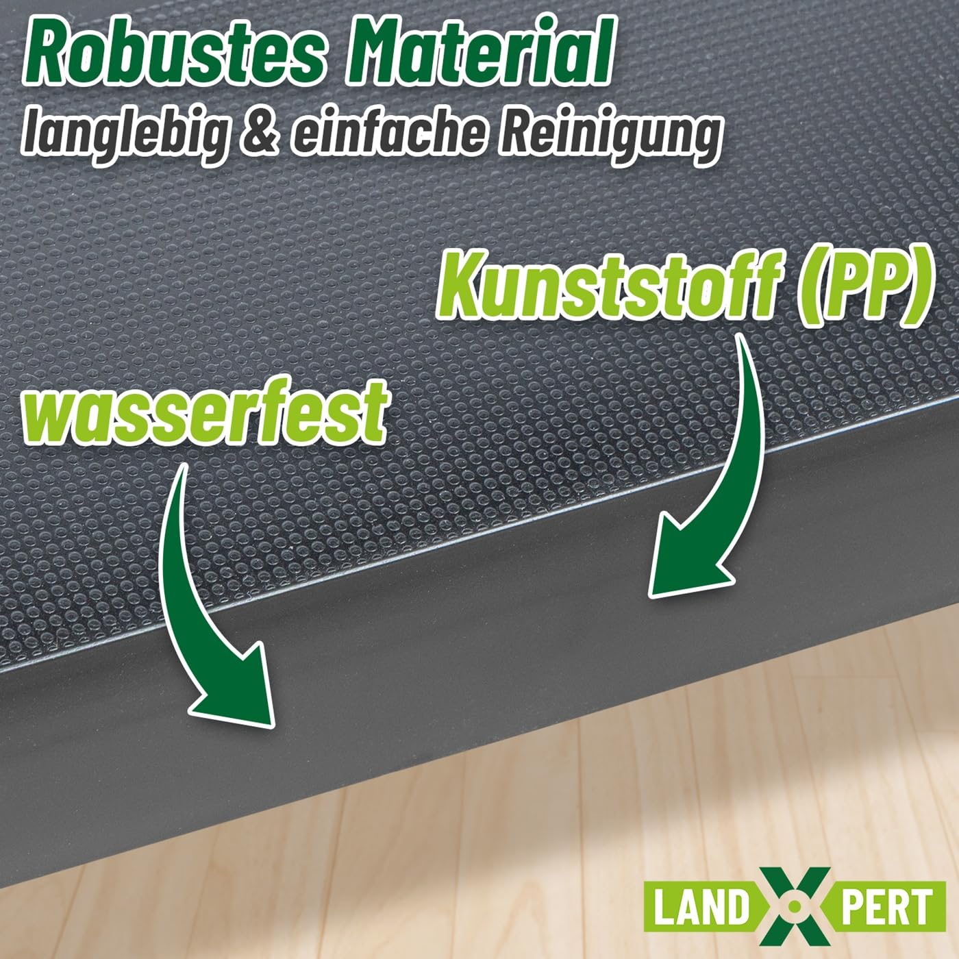 3X Kunststoffregal 4 Ebenen 61x31x131cm Schwarz Steckregal Lagerregal 100kg Tragkraft