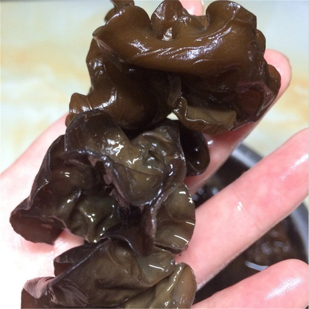 Dried Premium Wood Ear Mushrooms, 1 Pound Box