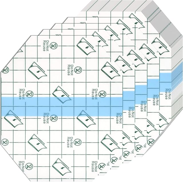 60 Pieces Transparent Stretch Adhesive Bandage Waterproof Wound Bandages Shower Waterproof Patch Clear Adhesive Bandages Protective Transparent Film for Swimming Showering (4 x 4.7 Inches)