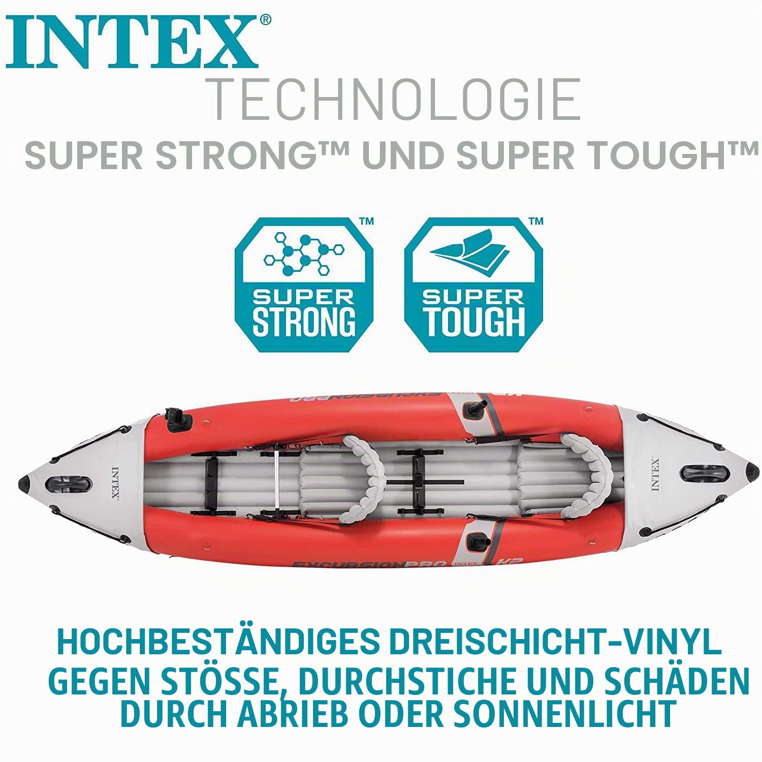 Intex - Aufblasbarer Kajak