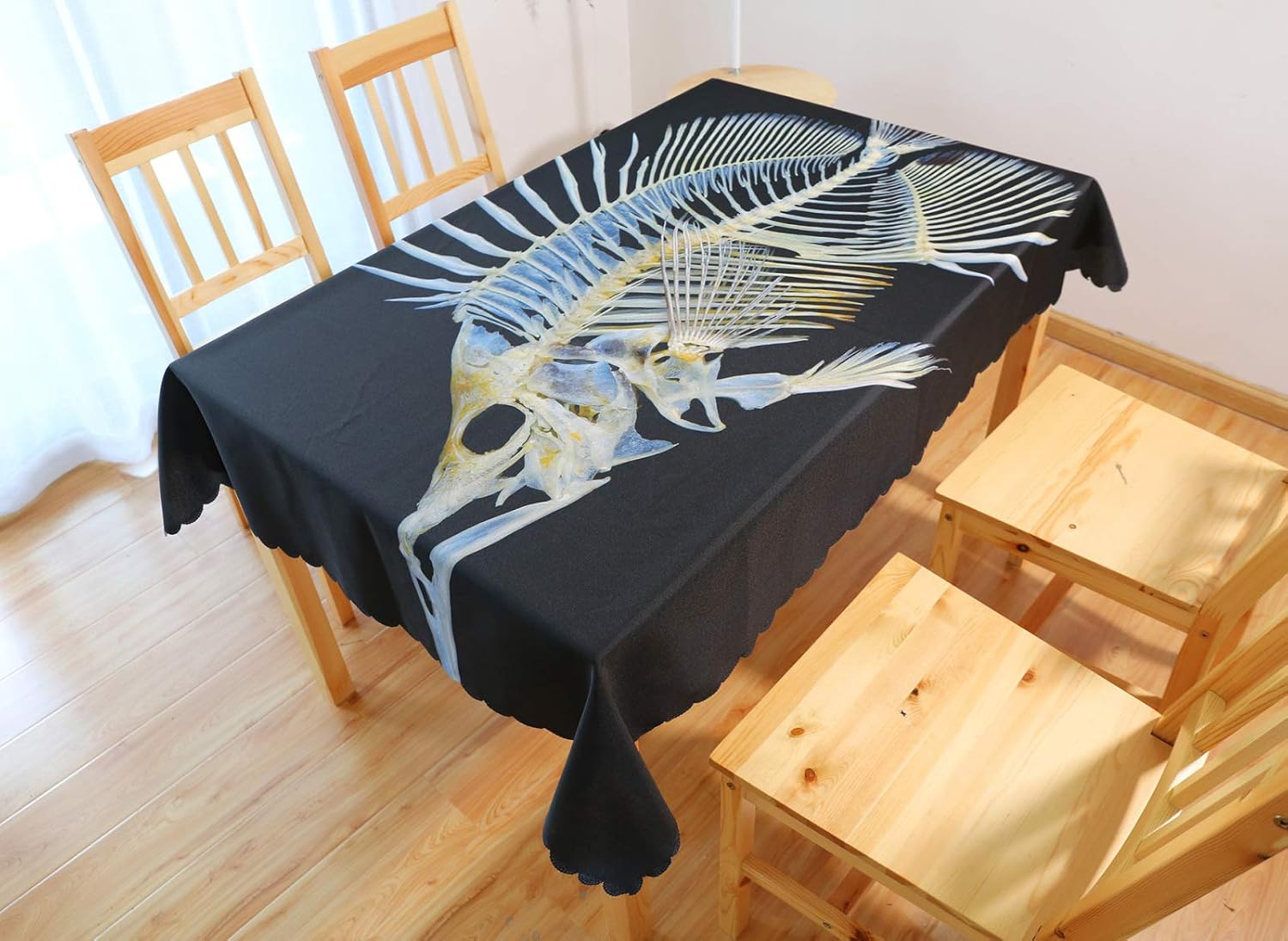 家庭用テーブルクロス3D印刷パターンテーブルクロス防水ポリエステルファイバーキッチンテーブルカバー,B-150*200cm