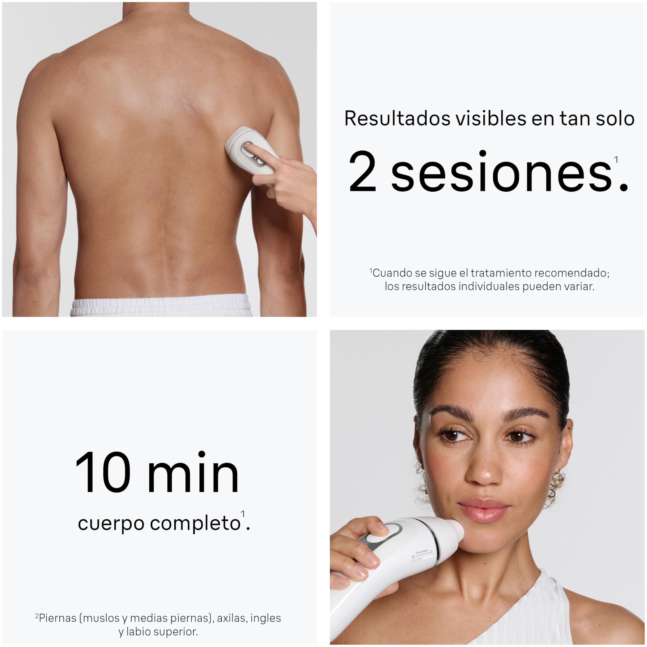 Braun Depiladora Luz Pulsada Silk·expert Pro 5, IPL, Depilación Láser en Casa para Cara Y Cuerpo, Reducción Permanente del Vello, Depiladora Laser con 2 Cabezales, Neceser Y Maquinilla Venus, PL5234