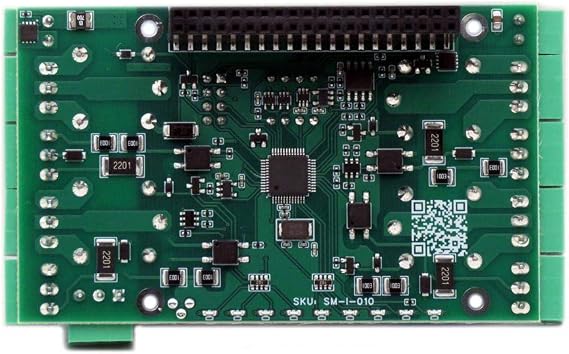 Four Relays Four HV Inputs 8-Layer Stackable HAT for Raspberry Pi +5V