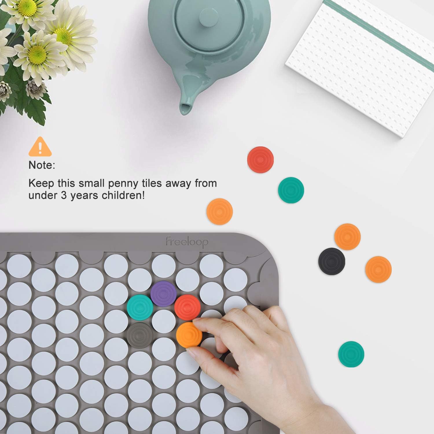 Gеt Sресіаl Prісе Freeloop DIY Customizable Outdoor Doormat with Pop-On Circular Tiles to Create Unique Patterns and Messages for Indoor Outdoor Entrance as Gift, 18 x 30 x 0.25 Inches Crаzу Dеаlѕ Freeloop DIY Customizable Outdoor Doormat with Pop-On Circular Tiles to Create Unique Patterns and Messages for Indoor Outdoor Entrance as Gift, 18 x 30 x 0.25 Inches